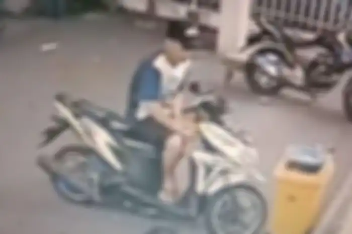 Ilustrasi maling motor, pelaku maling motor di Demak punya cara trik mencuri motor mudah dan didorong meninggalkan lokasi.