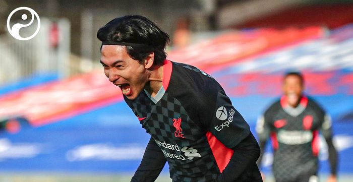 Takumi Minamino membawa unggul Liverpool atas Crystal Palace dalam laga pekan ke-14 Liga Inggris, di Selhurst Park, Sabtu (19/12/2020).