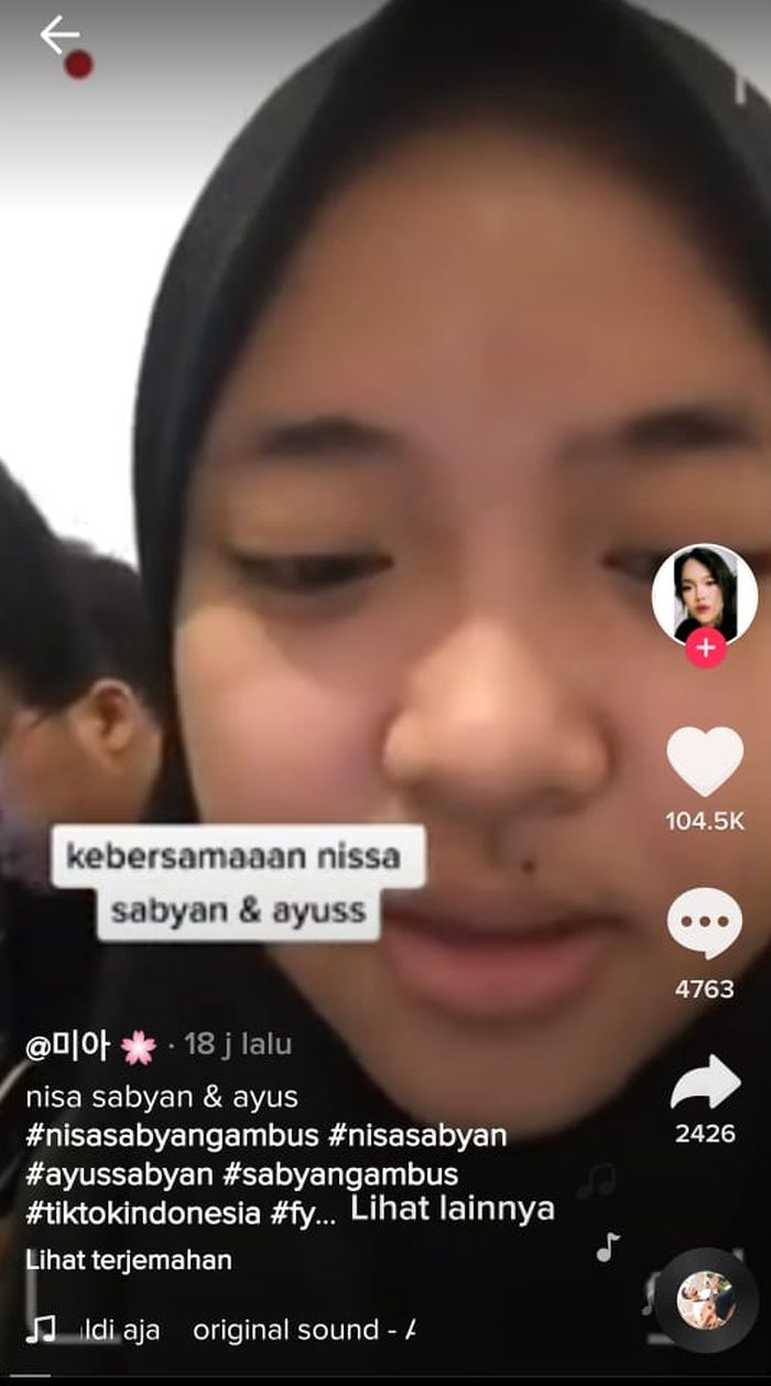Video Nissa Sabyan dan Ayus Sabyan yang kembali ramai di media sosial.