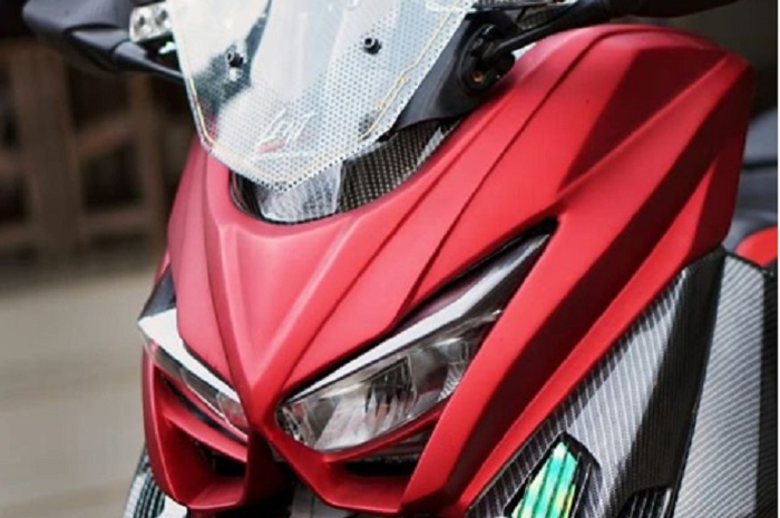 Tampang baru Yamaha NMAX garapan rumah modifikasi Lent.