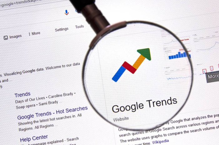 Ilustrasi Google Trends
