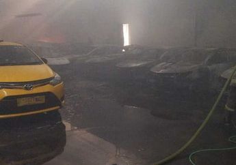 Gelap Mata, Seorang Sopir Nekat Bakar Garasi Taksi di Cimahi hingga Hanguskan 31 Mobil dan Sebabkan Kerugian Sebesar Rp 2,7 Miliar, Berikut Kronologinya