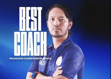 Pelatih Adhyaksa FC, Ade Suhendera. 