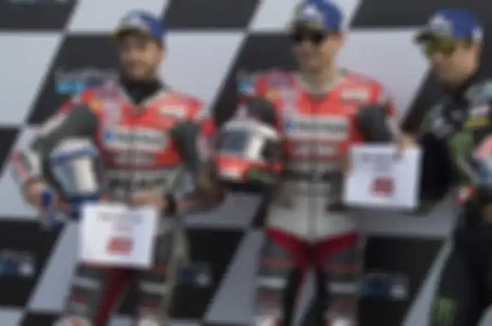 Pembalap Mission Winnow Ducati, Andrea Dovizioso mengalami cedera, Ducati siapkan plan B dengan Jorge Lorenzo dan Johann Zarco.