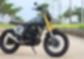 Sering Dipakai Sang Pemilik Buat Libas Jalur Tanah, Yamaha Scorpio Ini Berubah Bentuk Jadi Scrambler Tulen