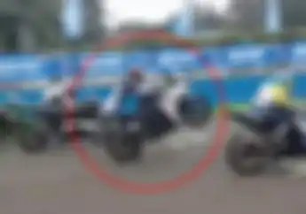 Video Detik-detik Pembalap Jomplang Saat Start di Yamaha Sunday Race, Bikin Tegang!
