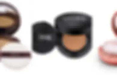 Battle 3 Cushion Foundation Lokal, Erha VS Pixy VS Make Over
