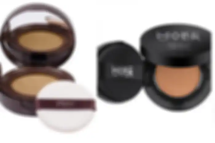 Battle cushion foundation lokal Pixy VS Make Over VS Erha