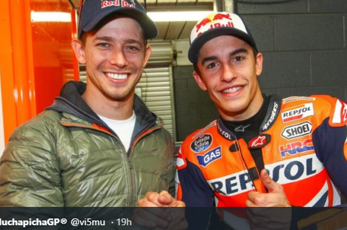 Casey Stoner dan Marc Marquez