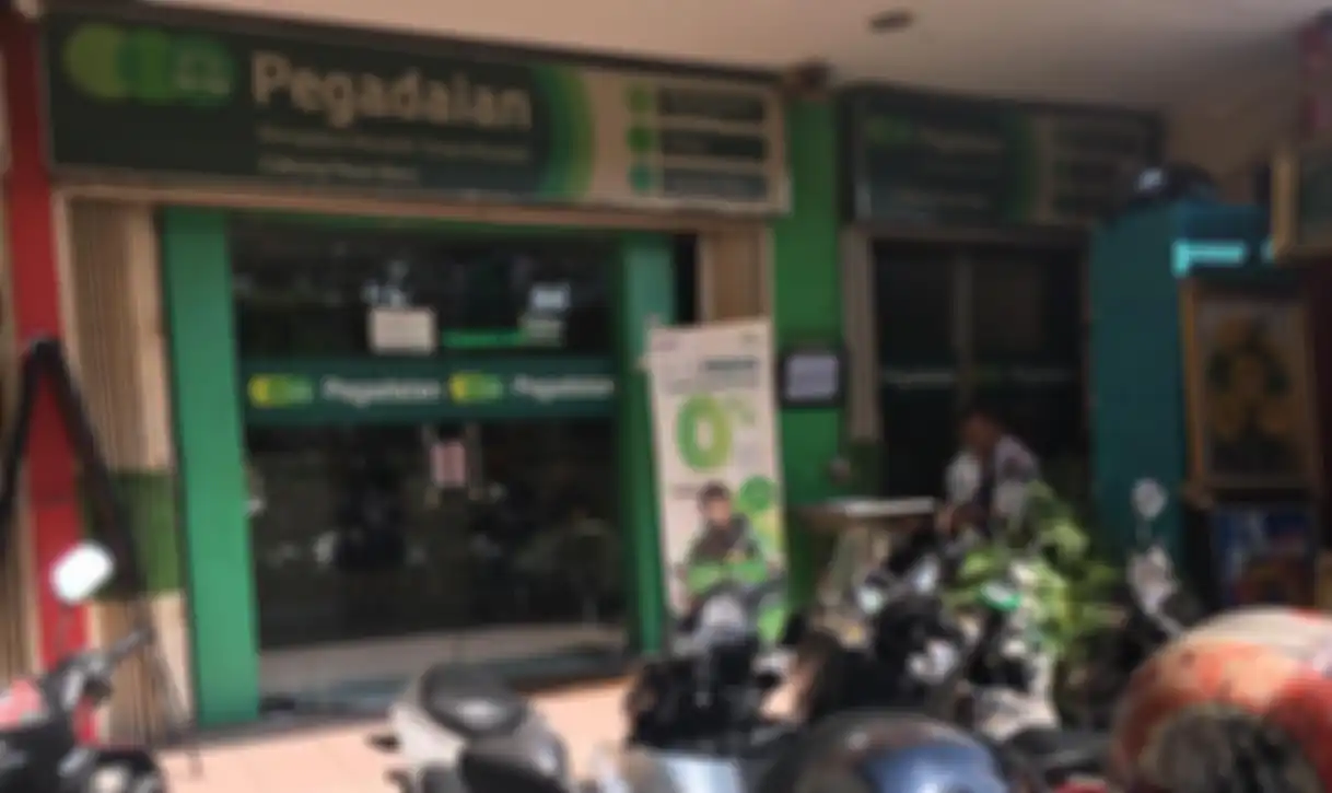 Outlet Pegadaian di Pasar Baru, Jakarta Pusat. Pegadaian kasih keringanan bagi nasabah yang terdampak virus corona