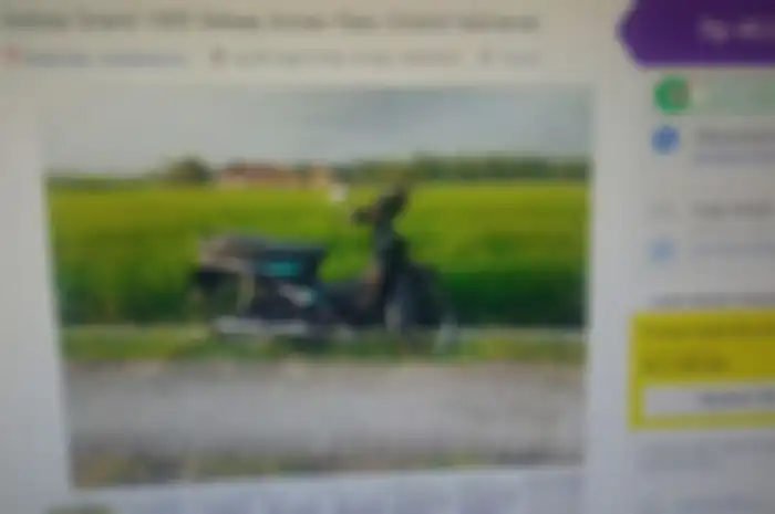 Honda Astrea Grand ini disebut bekas Amien Rais
