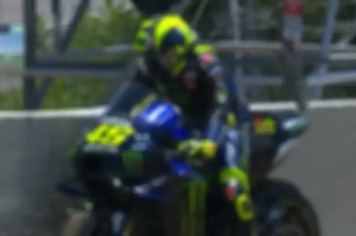 Valentino Rossi gagal finis di MotoGP Spanyol
