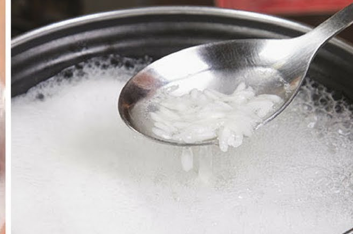 Air tajin atau air rebusan beras ternyata memiliki manfaat untuk tubuh, seperti sumber energi, mencegah gastroenteritis.