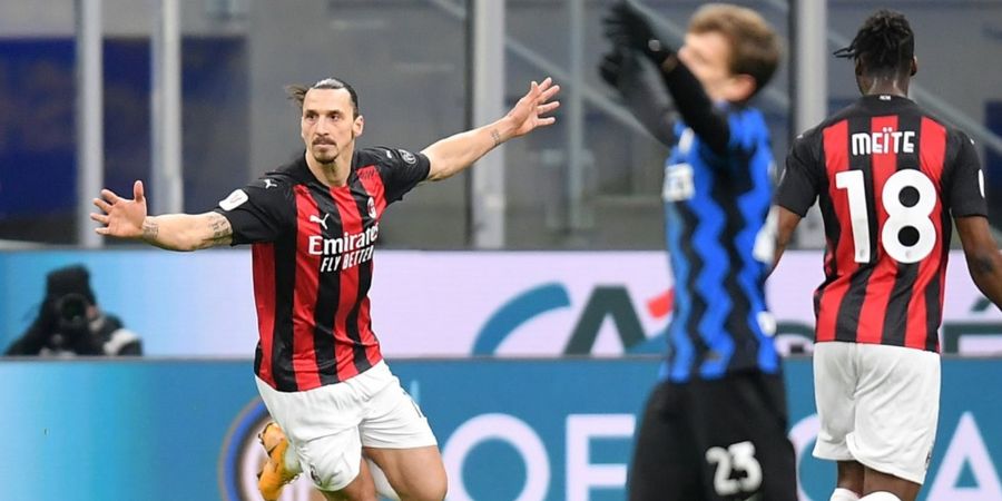 AC Milan Vs Inter Milan - I Rossoneri Indikasikan Pasang Zlatan Ibrahimovic Sejak Awal