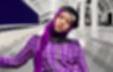 Tampil Keren Pakai 3 Outfit Ungu Ala Adik Atta Halilintar, Sajidah Halilintar!
