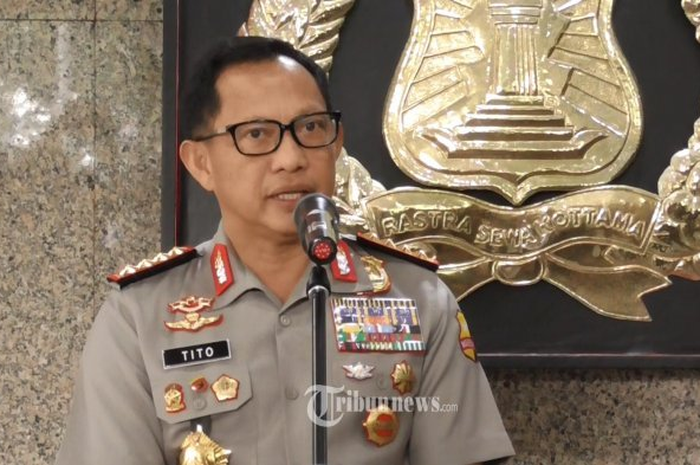 Kepala Kepolisian Republik Indonesia (Kapolri), Jend. Pol. Tito Karnavian.