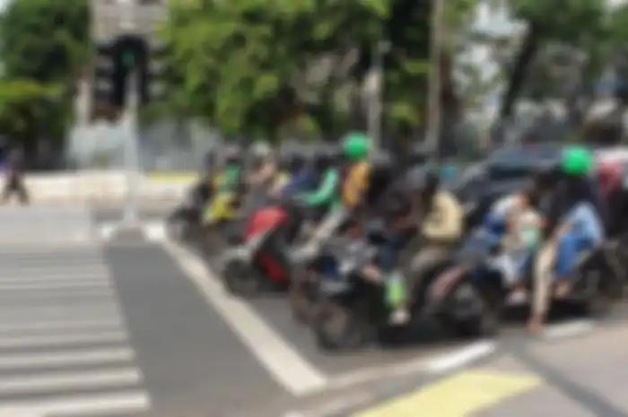 Pengguna jalan di Sarinah, Jakarta Pusat, mulai patuh pada peraturan lalu lintas