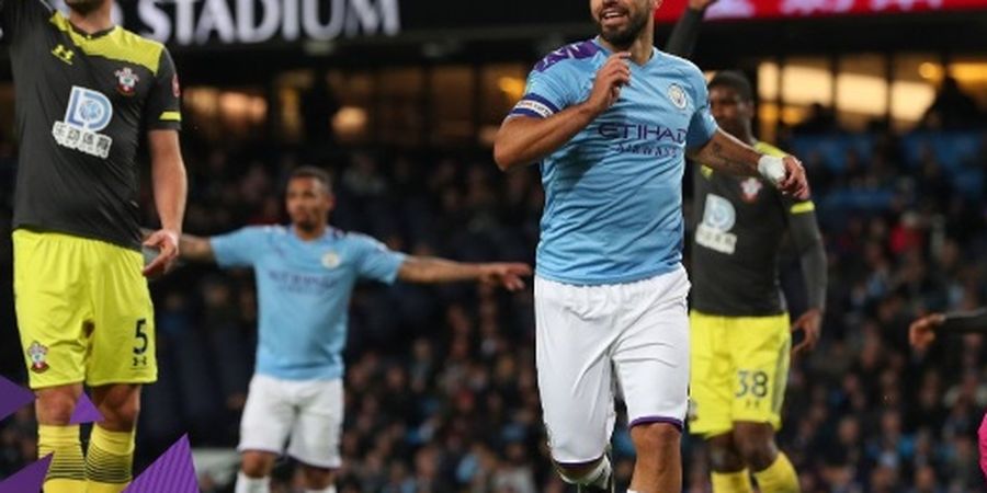 Ekspresi Pemain Man City Usai Menang atas Burnley, Aguero: Masha Allah, Alhamdulillah!