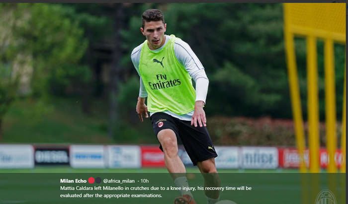 Bek AC Milan, Mattia Caldara.