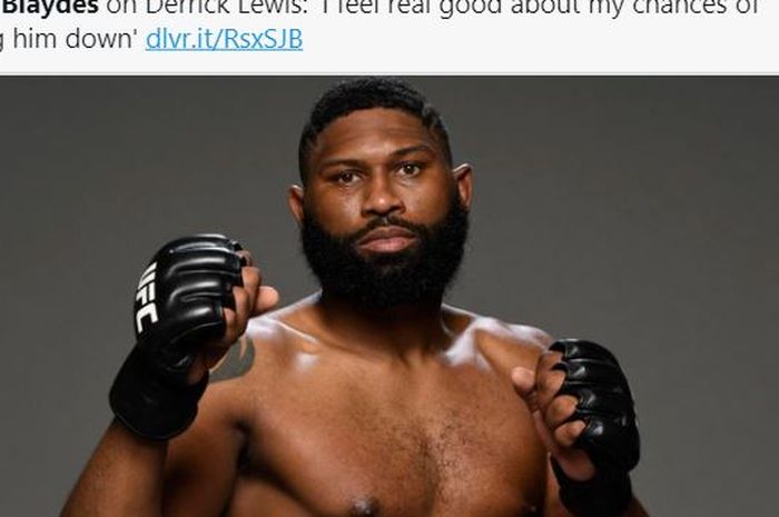 Petarung kelas berat UFC, Curtis Blaydes