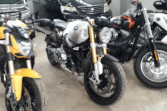 Motor-motor sitaan KPK yang disimpan di Rupbasan