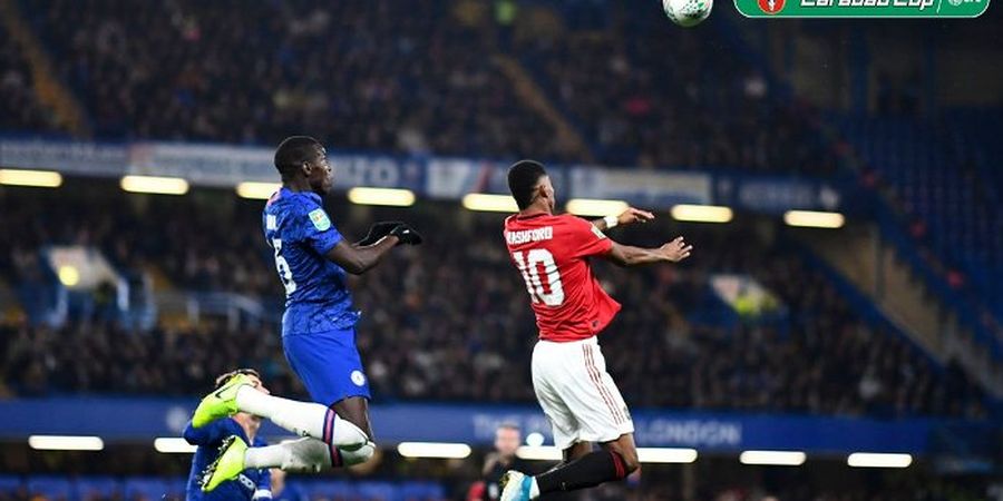 Hasil Piala Liga Inggris - Freekick Indah Marcus Rashford Singkirkan Chelsea