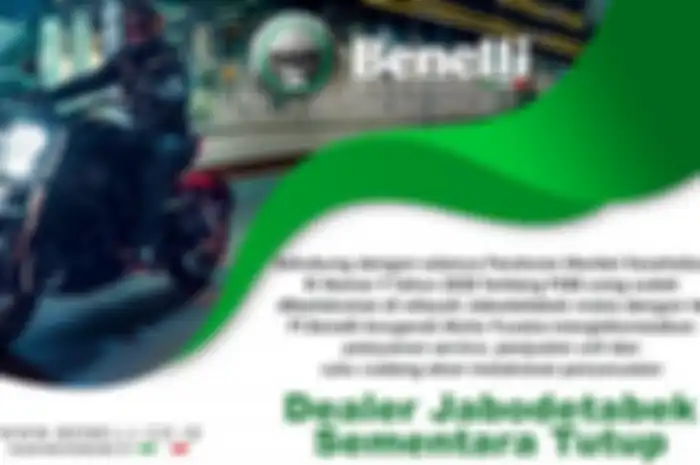 Benelli umumkan penutupan dealer di JABODETABEK