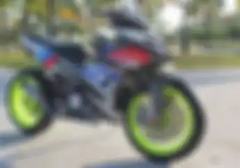 Sultan Mah Bebas, Yamaha MX King Disulap Jadi Moge, Pakai Kaki-kaki Ducati 899