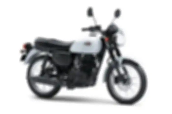 Pilihan warna Kawasaki W175 Standar