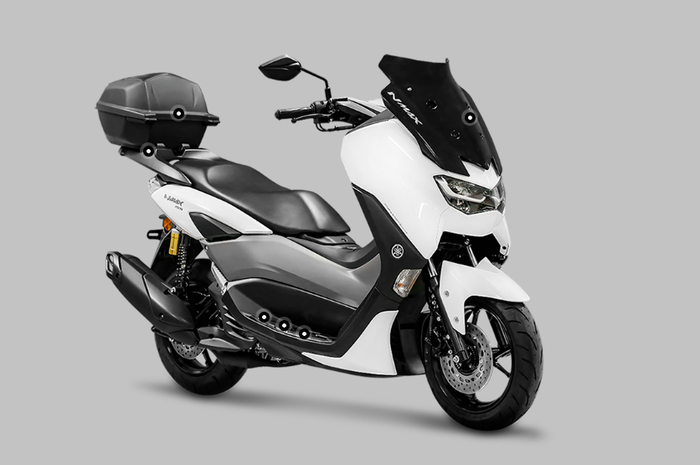 Aksesori resmi Yamaha All New NMAX sudah tersedia