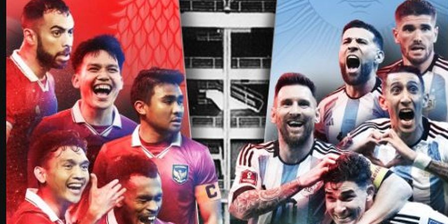 Link Tiket Timnas Indonesia Vs Argentina, Siap War Hari Ini Pukul 12.00 WIB