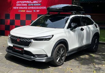 Melongok Honda HR-V Baru dengan Roof Box dan Crossbar