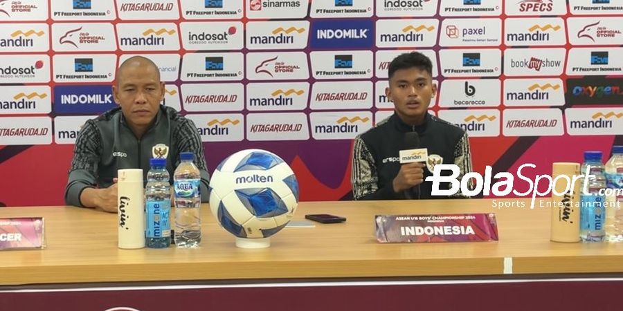 Puncaki Grup A ASEAN Cup U-16 2024, Nova Arianto Puji Pemahaman Taktik Para Pemain Timnas U-16 Indonesia