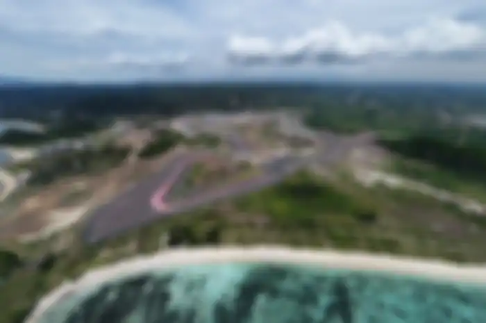 Ilustrasi Sirkuit Mandalika Dorna Sports teken kerja sama buat MotoGP 2022, ini kata Sandiaga Uno.