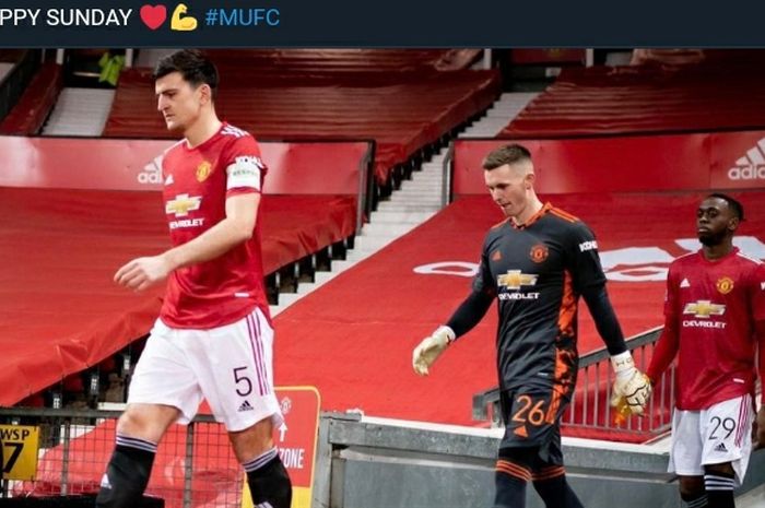  Kapten Manchester United, Harry Maguire, menginginkan angkat trofi untuk membungkam para haters Manchester United.