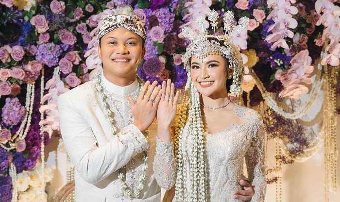 Rizky Febian dan Mahalini resmi menikah