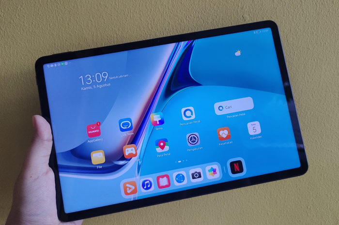 Layar dari Huawei MatePad 11