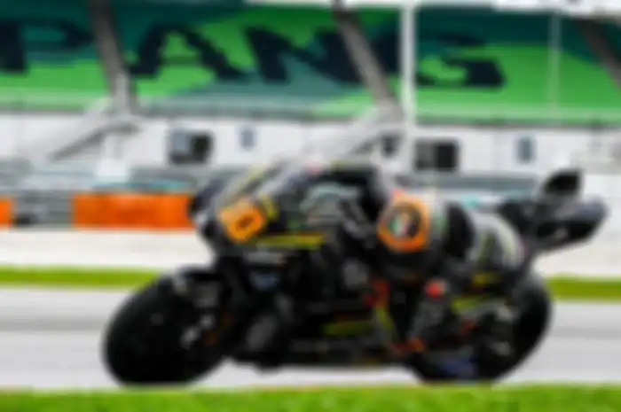 Luca Marini, adik Valentino Rossi di tim Mooney VR46 Racing Team tercepat di hari ketiga tes pramusim MotoGP 2023. 