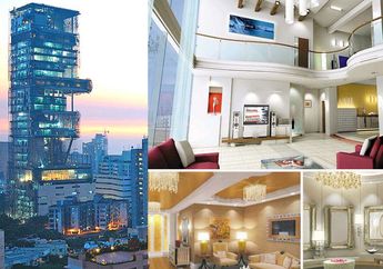 Kalang Kabut Hadapi Tsunami Covid-19, Di India Berdiri Rumah Termewah di Dunia Setinggi 27 Lantai, Pemiliknya Sampai Harus Sewa 600 ART