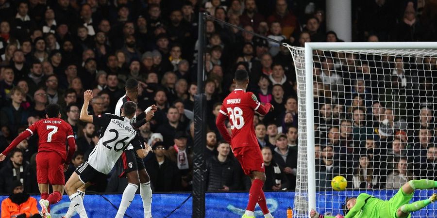 Hasil Piala Liga Inggris - Imbang Lawan Fulham, Liverpool Lolos Berkat Keunggulan Agregat dan Tantang Chelsea di Final