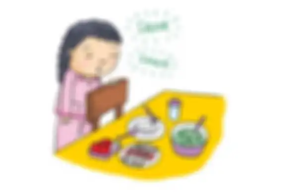 Ilustrasi sahur di bulan puasa