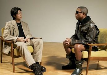 Inilah Bocoran Lagu Kolaborasi Pharrell Williams dan BTS yang Layak ARMY Nantikan, RM Saja Sampai Bereaksi Begini