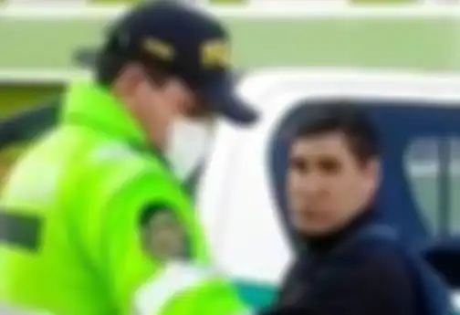 Elmer pada saat berhasil diamankan polisi