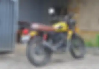 Aura Klasik Semakin Kental, Behel dan Rak Untuk Kawasaki W175TR, Modalnya Rp 300 Ribu