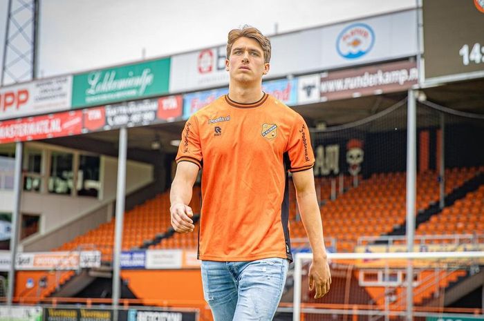 Penyerang Volendam U-21, Mauro Zijlstra.