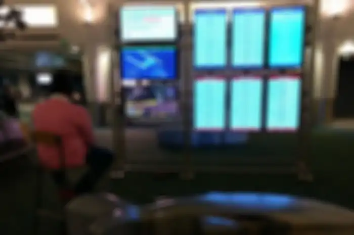 Cowok Ini Bajak Monitor di Bandara Lalu Dipake Buat Main Game PS4