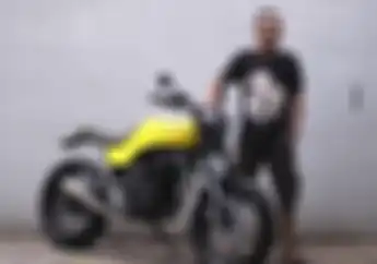 Kerennya Yamaha Scorpio Z Milik Komedian Abdur Arsyad, Bodi Dan Tangki Menyatu