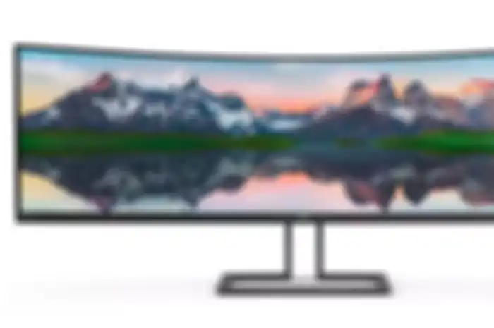 Ilustrasi monitor gaming Philips Brilliance 498P9Z