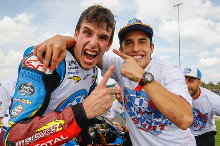 Alex Marquez jadi salah satu kandidat terkuat untuk menggantikan Jorge Lorenzo di tim Reposol Honda.