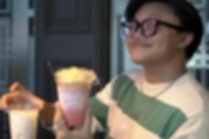 Rizky Febian dan minuman racikannya